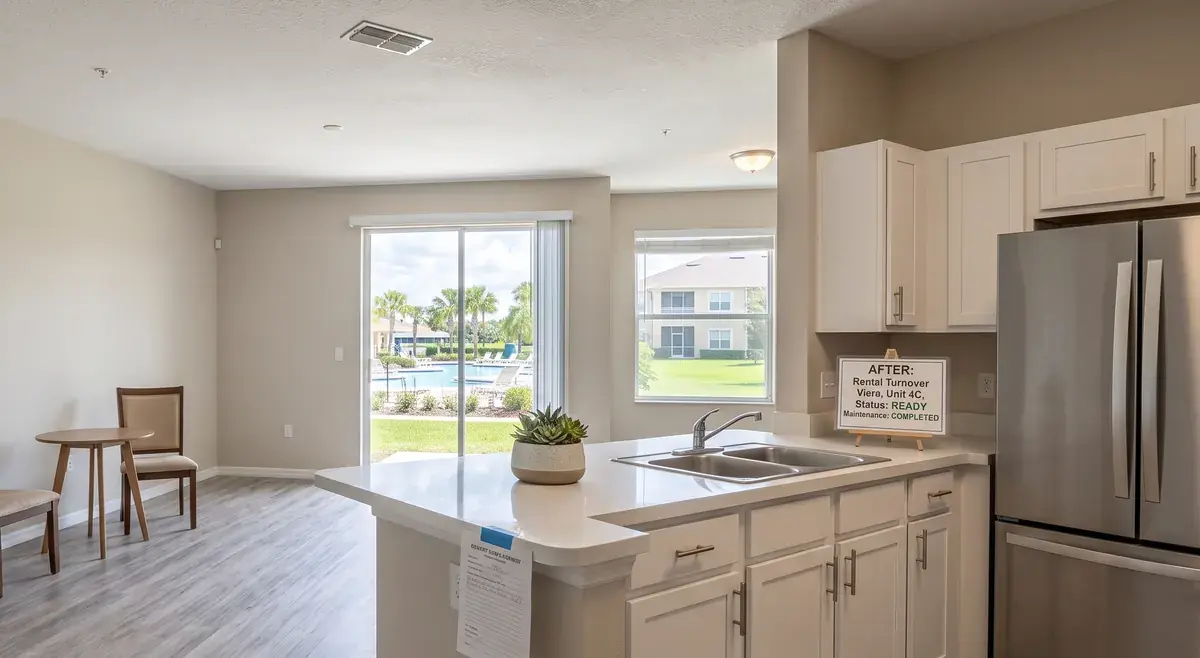 Rental Turnover Viera after